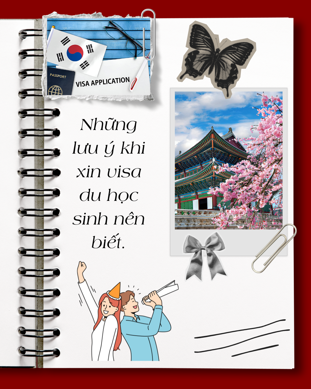 Những lưu ý khi xin visa du học sinh nên biết.